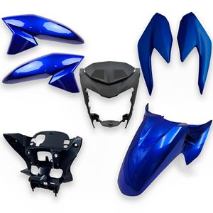Kit Carenagem Completo CB 250 Twister 2021 Azul Perolizado