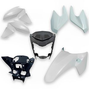 Kit Carenagem Completo CB 250 Twister 2016 Branco Perolizado