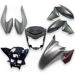Kit Carenagem Completo CB 250 Twister 2018 Prata Metálico
