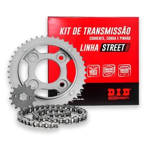 Kit Relação Titan 125 Fan 125 2009 A 2013 Com Retentor - DID