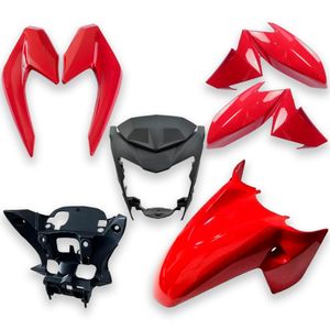 Kit Carenagem CB 250 Twister 2017 E 2021 Até 2022 Vermelho