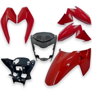 Kit Carenagem Completo CB 250 Twister 2019 Vermelho