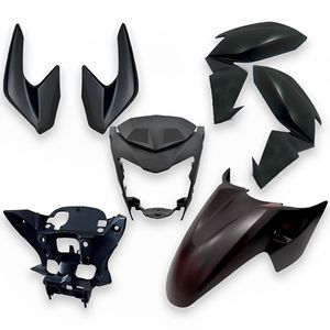 Kit Carenagem CB 250 Twister 2021 Até 2022 Cinza Fosco