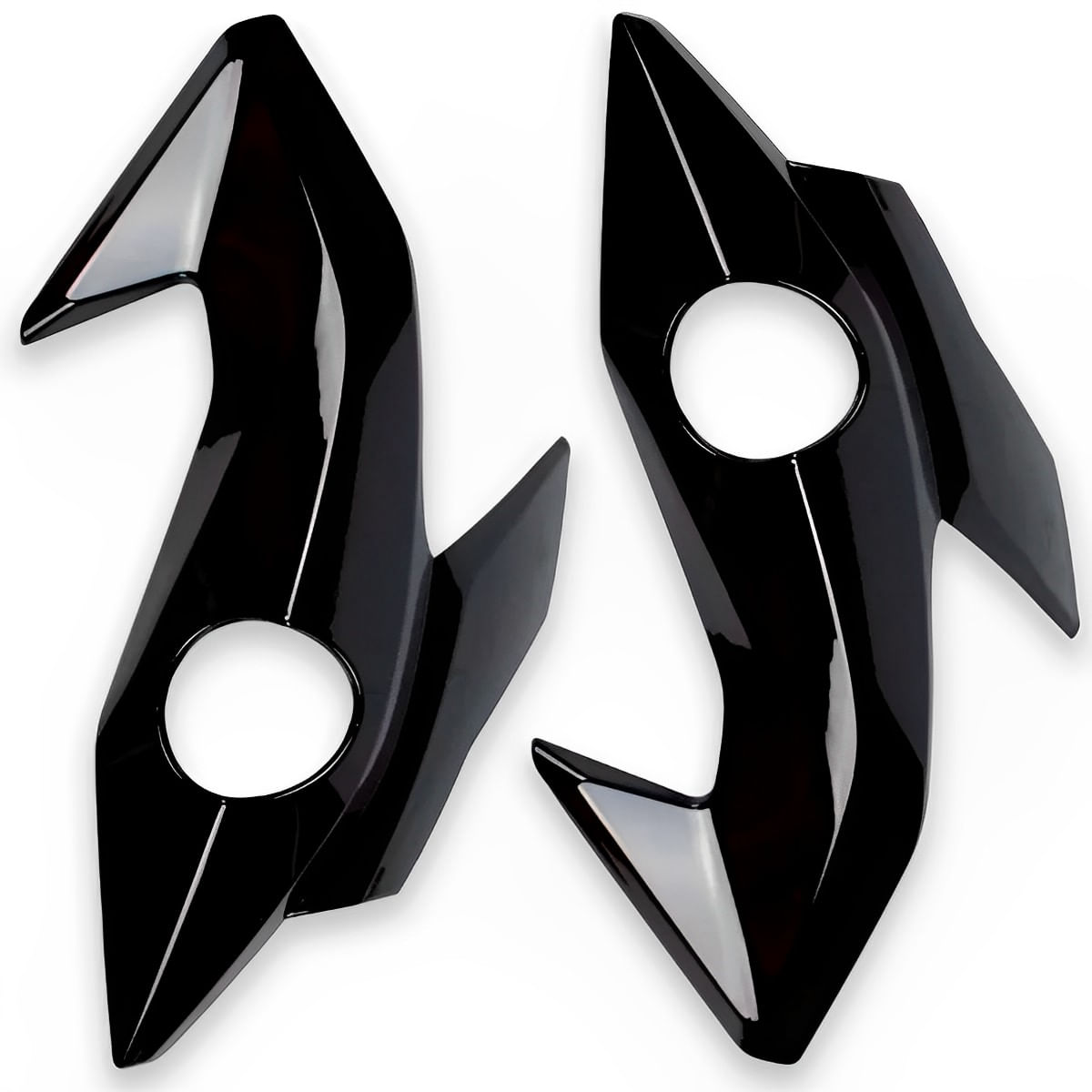 Carenagem Farol Lateral Titan 160 Ex 2022 Preto - Sportive