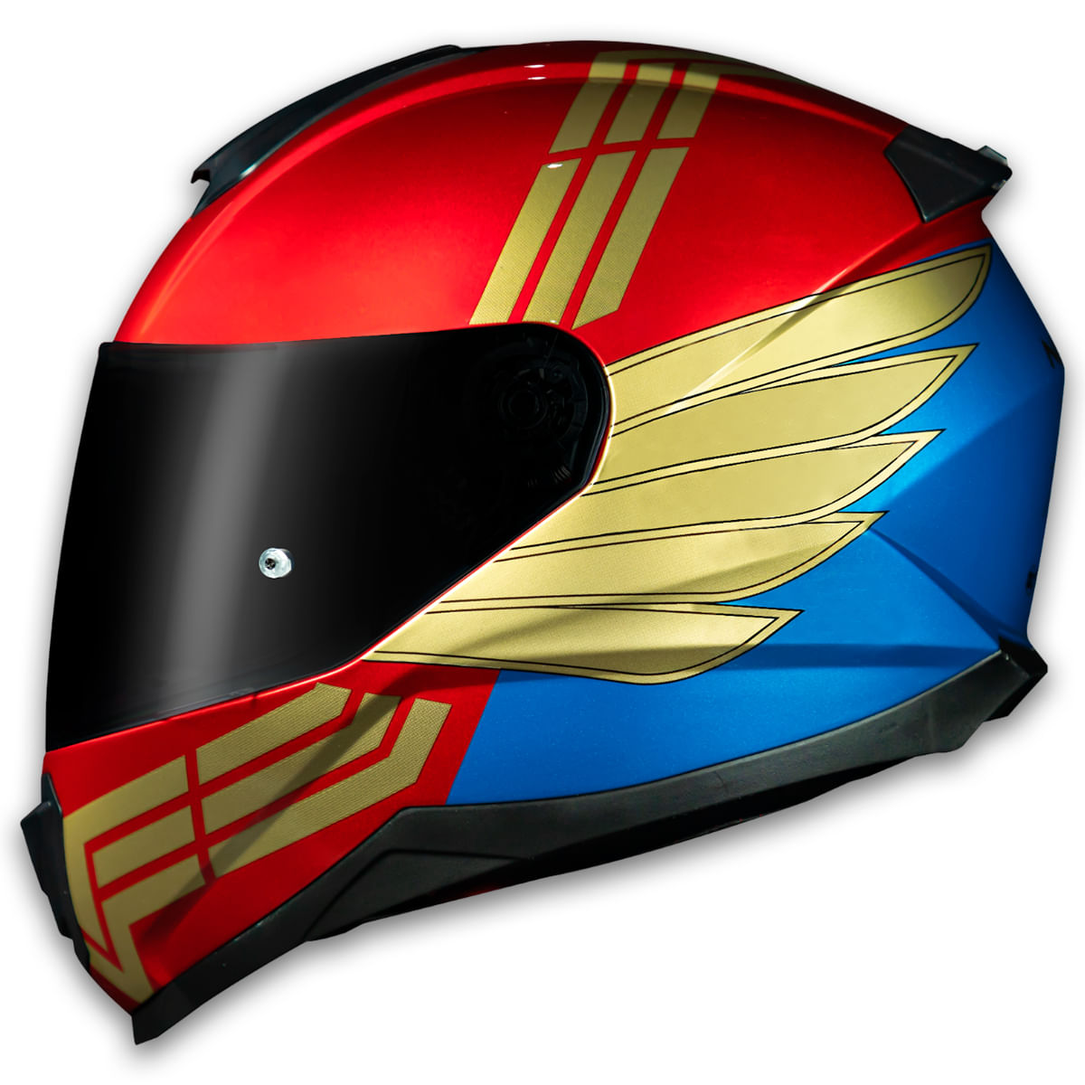 Capacete Original Norisk Razor Wonder Woman WW84 Mulher Maravilha