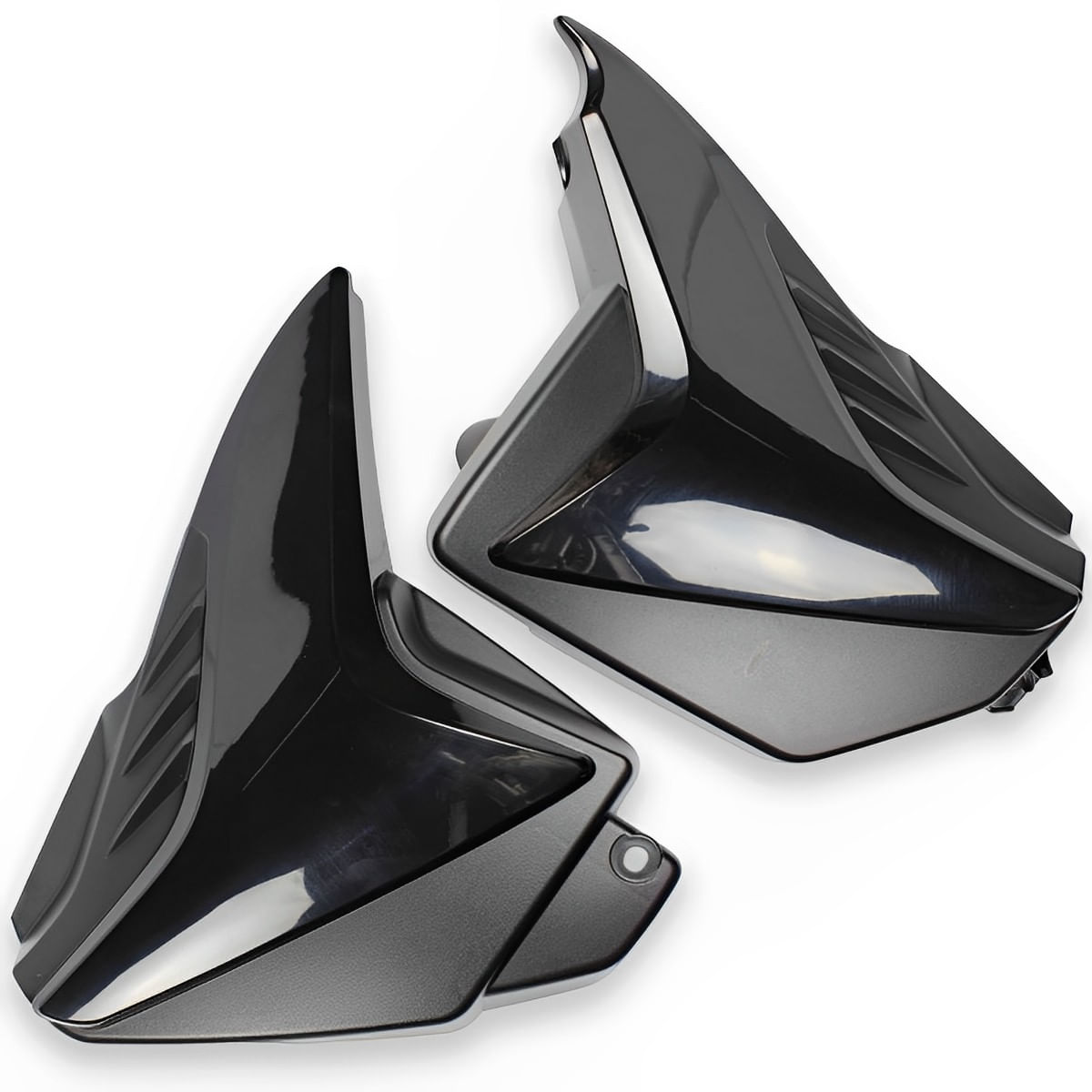 Tampa Lateral Fan 125 2009 A 2013 Preto Injetado - Sportive