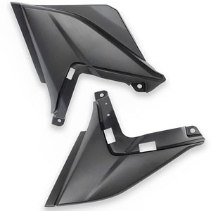 Complemento Tampa Lateral Titan 150 2014 Preto Injetado