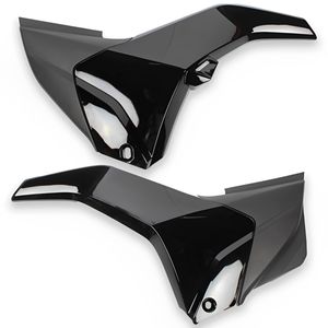 Complemento Tampa Lateral Titan 150 2014 Preto Fosco