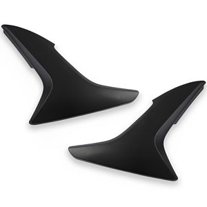 Complemento Tampa Lateral Titan 150 2010 A 2012 Preto Fosco