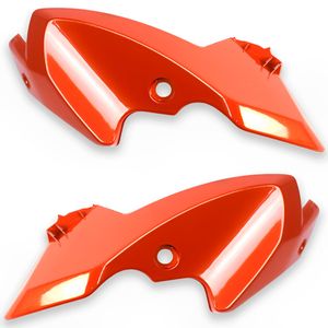 Carenagem Lateral Farol YBR 150 Factor 2016 A 2017 Laranja