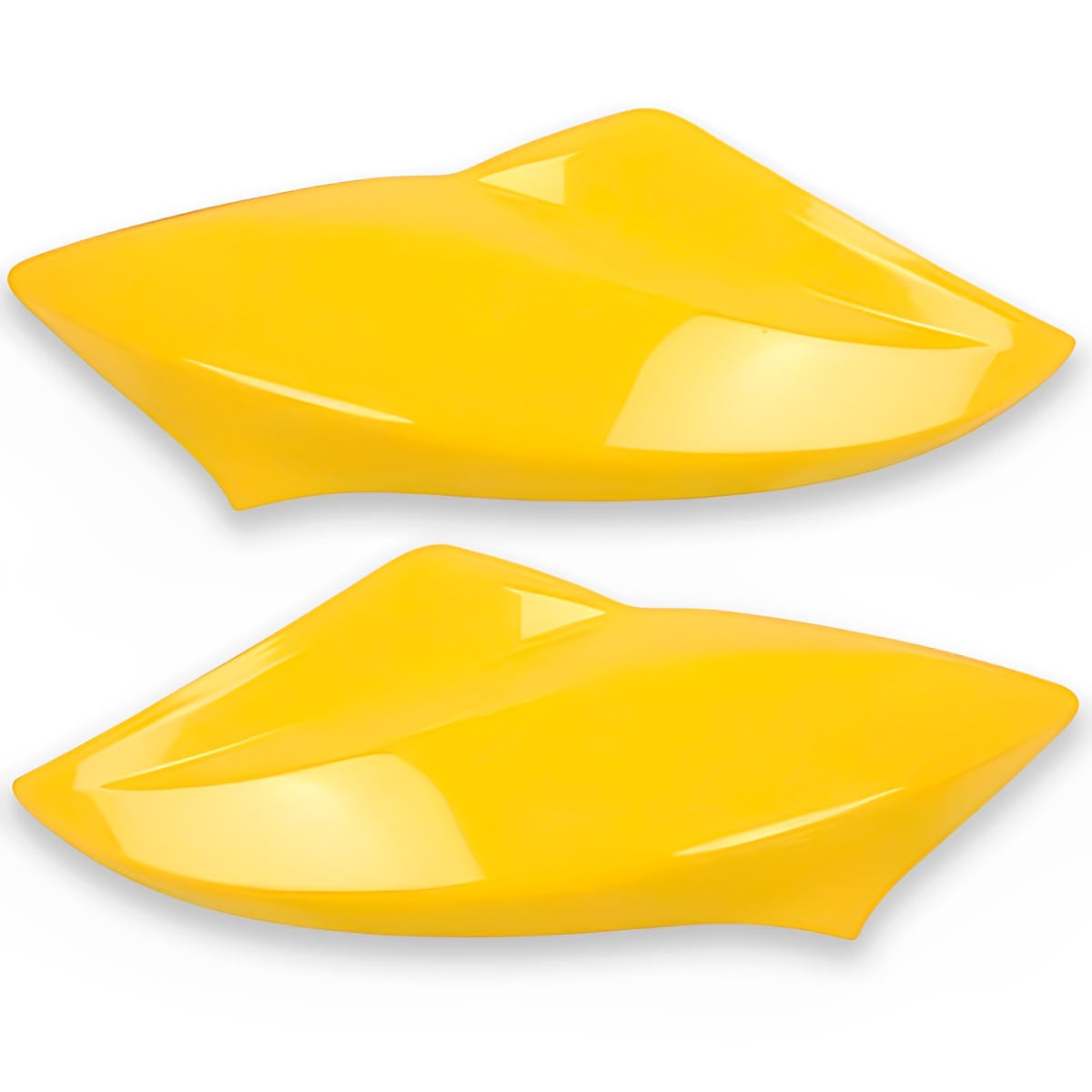 Carenagem Farol Lateral Titan 150 2012 Até 2013 Amarelo