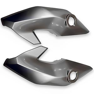 Carenagem Farol Lateral Titan 160 2016 Cinza Tornado