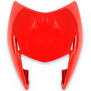 Carenagem Farol NXR 150 Bros 2011 Até 2012 Vermelho Clívia