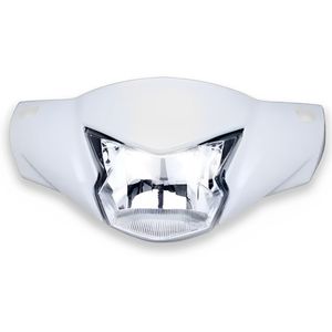 Frente Farol Completo Biz 110 2018 A 2023 Branco - Sportive