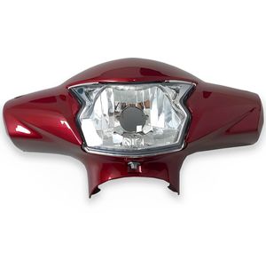 Frente Farol Completo Biz 110 2019 Até 2021 Vermelho Pérola