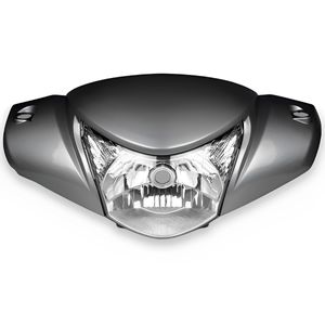Frente Farol Completo Biz 125 ES 2015 Prata Metálico