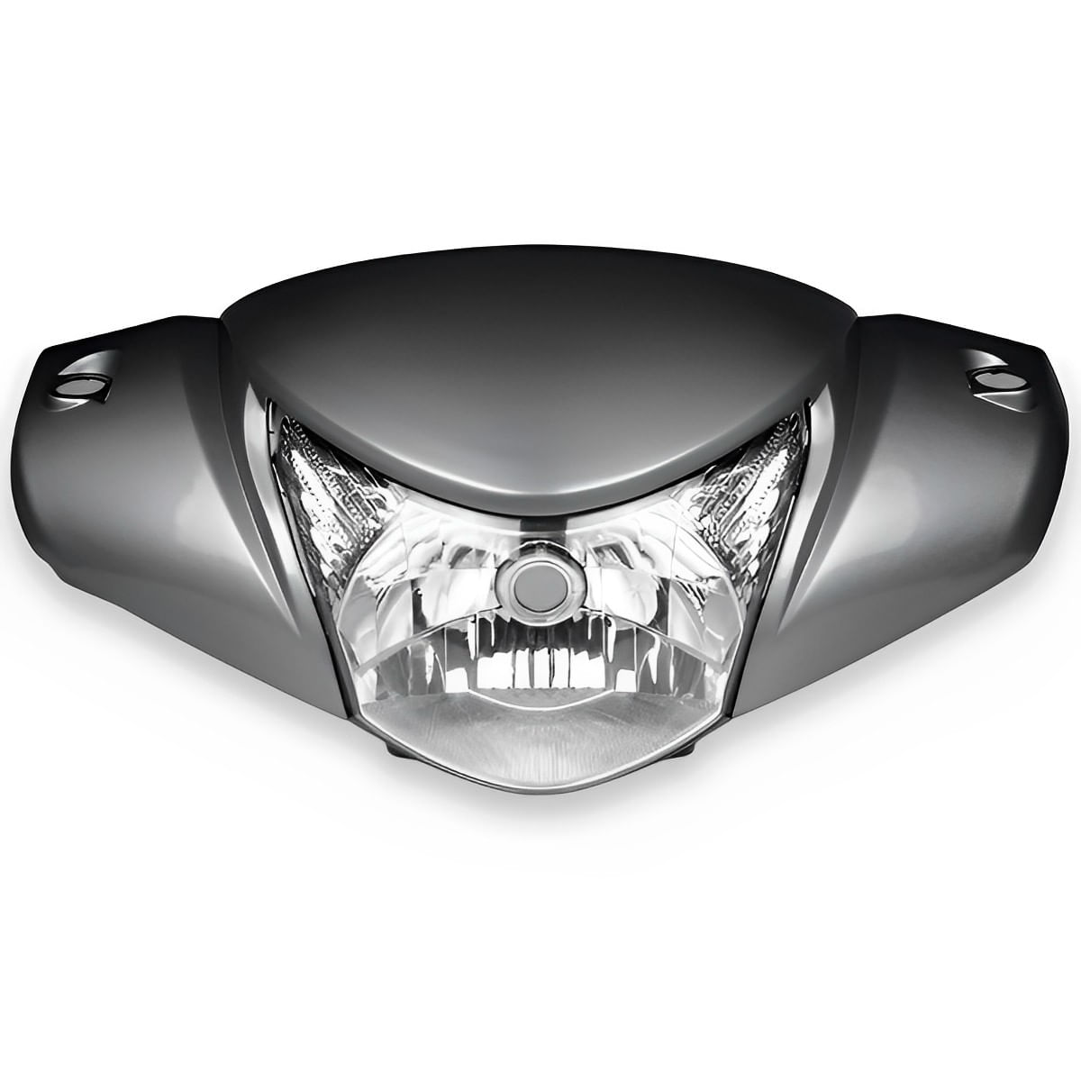 Frente Farol Completo Biz 125 ES 2015 Prata Metálico