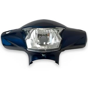 Frente Farol Completo Biz 125 2022 Azul - Sportive