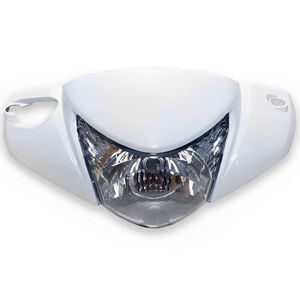Frente Farol Completo Biz 125 Ex 2013 Até 2014 Branco