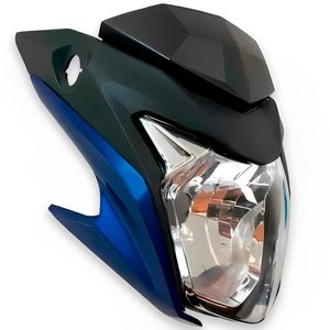 Frente Farol Completo CB 250 Twister 2022 Azul Perolizado