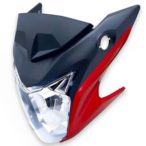 Frente Farol Completo CB 250 Twister 2016 E 2018 Vermelho
