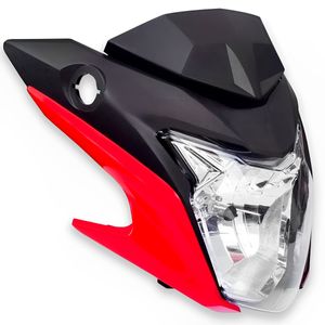 Frente Farol CB 250 Twister 2017 E 2021 A 2022 Vermelho