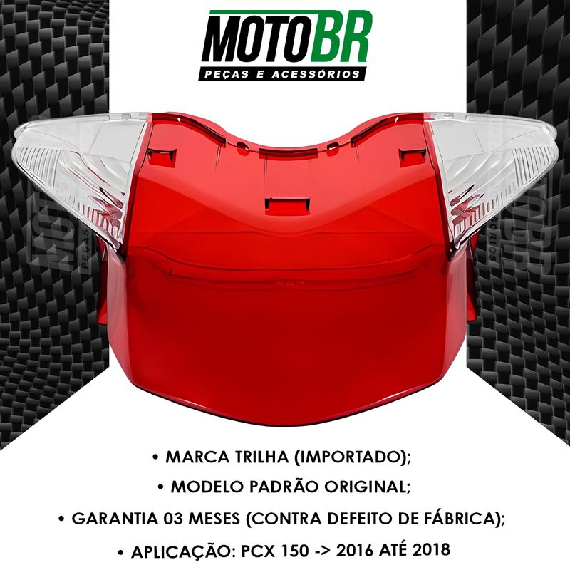 Lente-Lanterna-Pcx-150-2016-Ate-2018-Vermelho-2