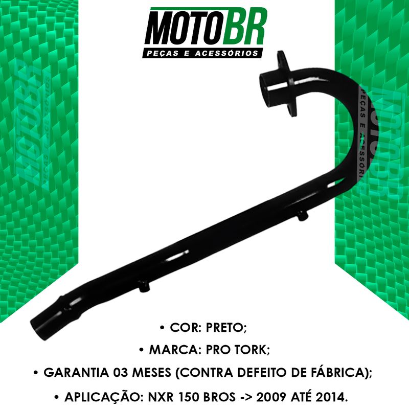 Curva-Saida-Motor-Escapamento-Nxr-150-Bros-2009-Ate-2014---2