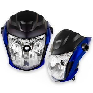 Frente Farol Completo Fan 160 2022 Azul Perolizado