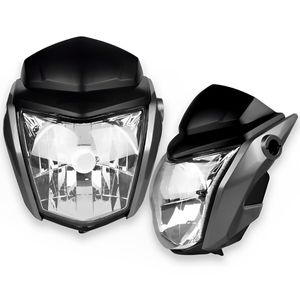 Frente Farol Completo Fan 150 160 2015 A 2016 Cinza Metálico