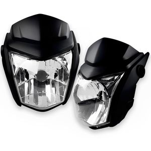 Frente Farol Titan 150 Fan 125 150 2014 A 2015 Preto Fosco