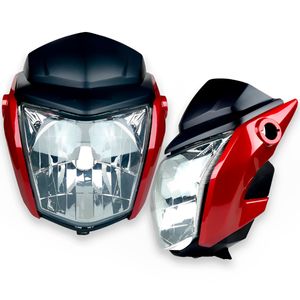 Frente Farol Completo Titan 150 2014 Vermelho - Sportive