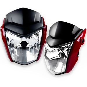 Frente Farol Titan 150 Fan 125 150 160 2014 A 2016 Vermelho
