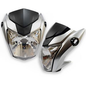 Frente Farol Completo Titan 160 2019 Prata Metálico