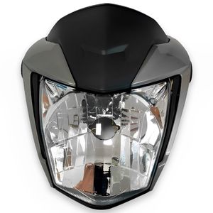Frente Farol Completo Titan 160 2022 Cinza Metálico