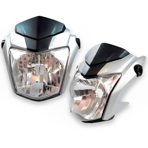 Frente Farol Completo Titan 160 2022 Prata Metálico Especial