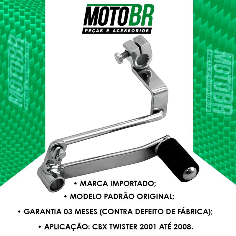 Peças para moto CBX 250 Twister até 2008