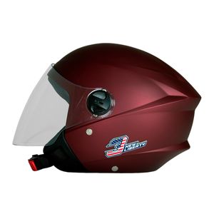 Capacete Pro Tork New Liberty 3 Elite Vinho Fosco