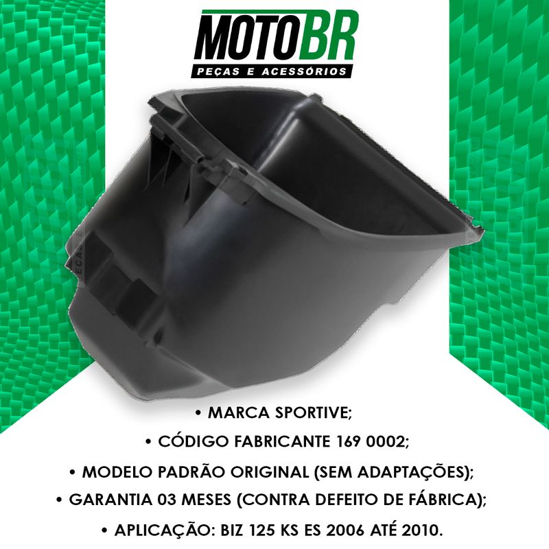 Porta-Capacete-Biz-125-KS-ES-2006-Ate-2010---Pro-Tork-2