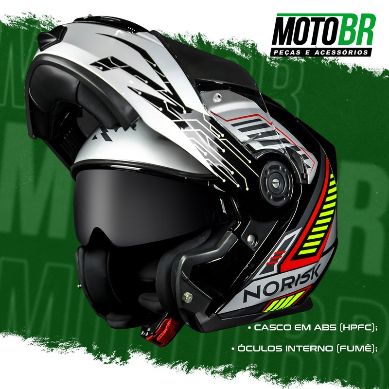 Capacete-Norisk-FF345-Charge-Preto-Vermelho-Amarelo-2