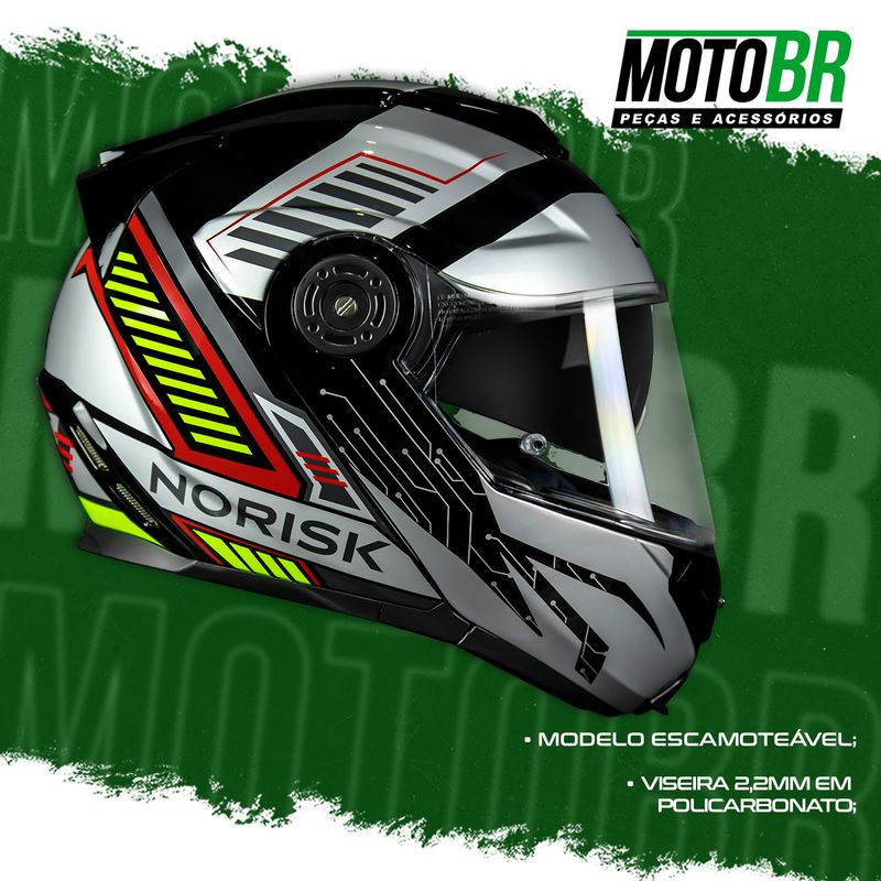 Capacete-Norisk-FF345-Charge-Preto-Vermelho-Amarelo-5