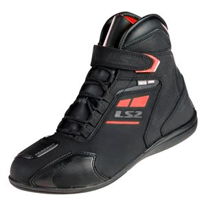 Bota LS2 Garra Man Preto Vermelho