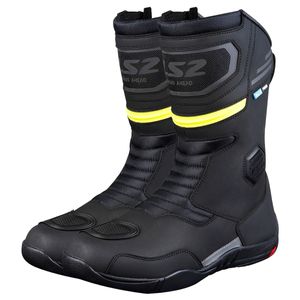Bota LS2 Goby Man Preto Amarelo