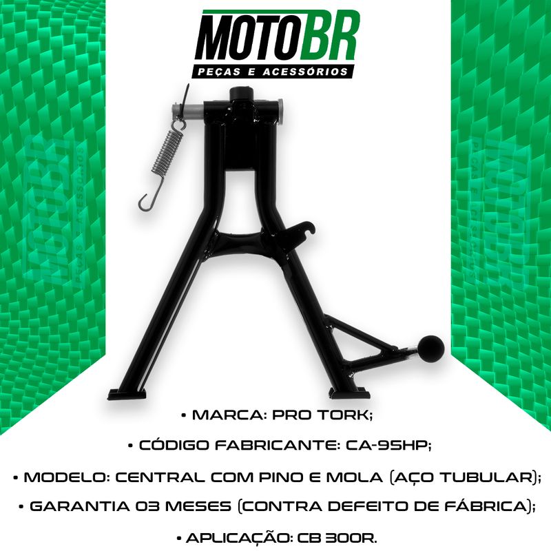 Cavalete-Central-CB-300R-Com-Pino-e-Mola-Preto---Pro-Tork-2