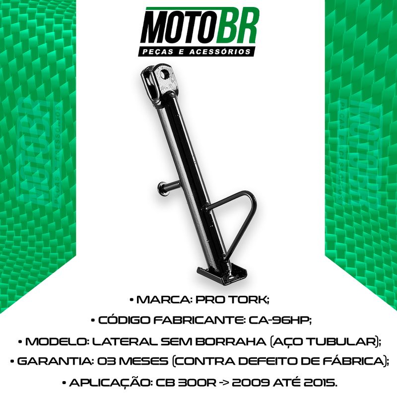 Cavalete-Lateral-CB-300R-2009-Ate-2015-Preto---Pro-Tork-2