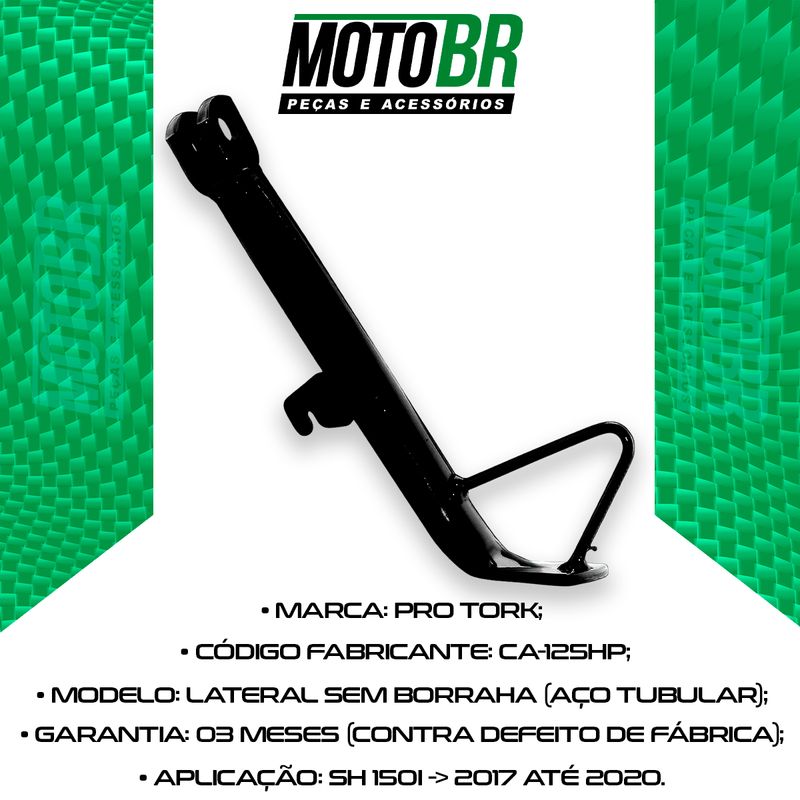 Cavalete-Lateral-SH-150i-2017-Ate-2020-Preto---Pro-Tork-2