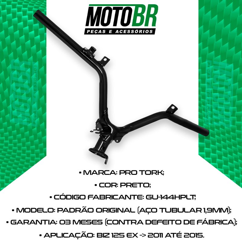 Guidao-Biz-125-EX-2011-Ate-2015-Preto---Pro-Tork-2