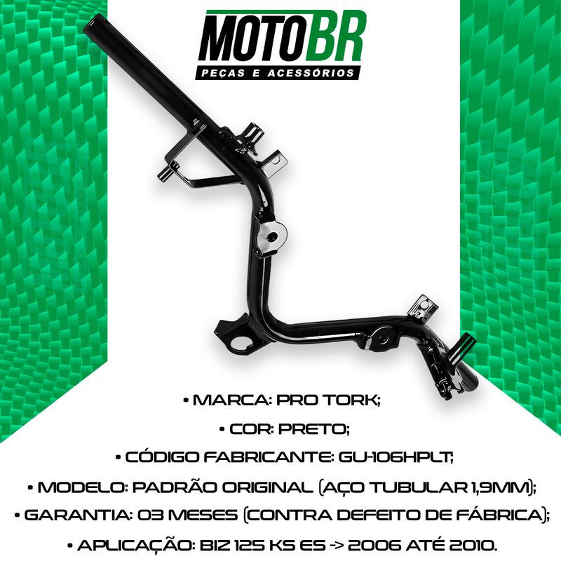 Guidao-Biz-125-KS-ES-2006-Ate-2010-Preto---Pro-Tork-2