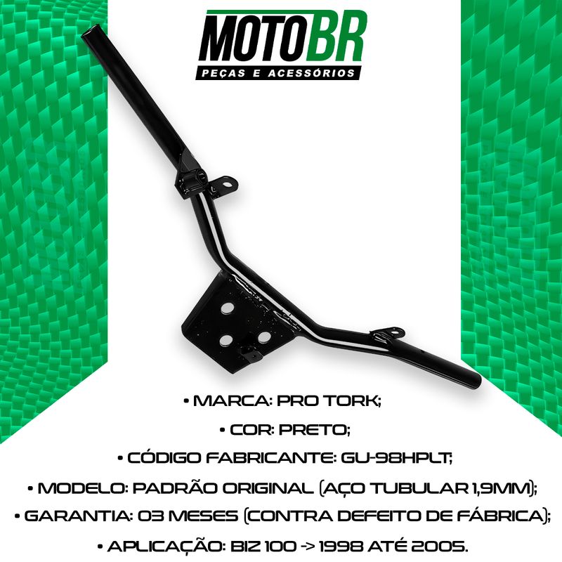 Guidao-Biz-100-1998-Ate-2005-Preto---Pro-Tork-2
