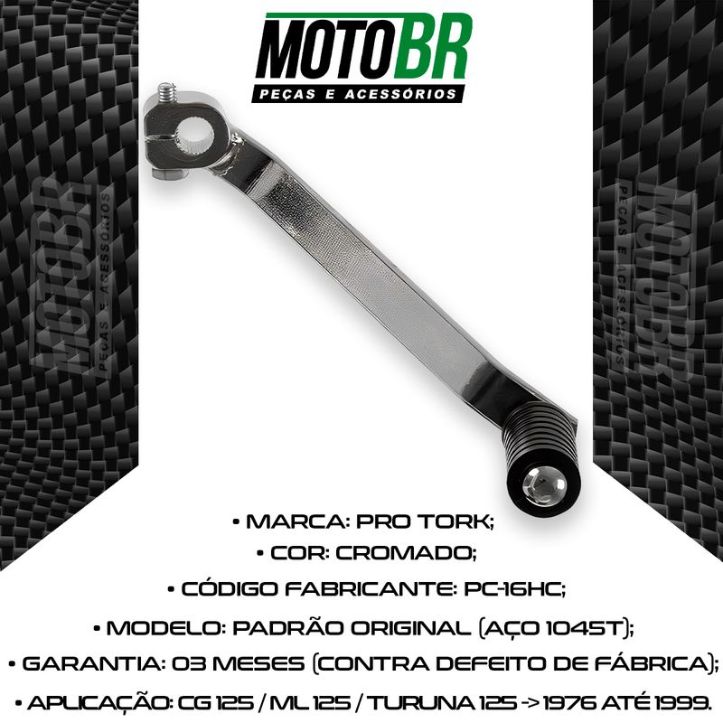 Pedal-Cambio-CG-125-ML-125-Turuna-125-1976-Ate-1999---Pro-Tork-2